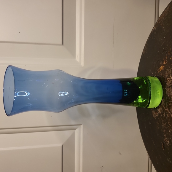 VASE BY BO BORGSTROM FOR ASEDA GLASBRUK, 1960'S - Picture 3 of 6